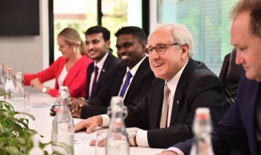 President of Fédération Internationale de Volleyball (FIVB) Dr. Ary da Silva Graça Filho paid a coutsey visit to Maldives Olympic Committee (MOC)