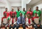 Maldives Ambassador to Japan visits the Olympic Village to meet with the Maldivian athletes