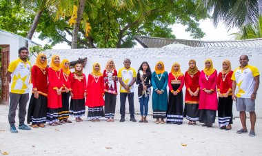 Haa Alifu Dhihdhoo gives a warm welcome to MOC/CGA Maldives team