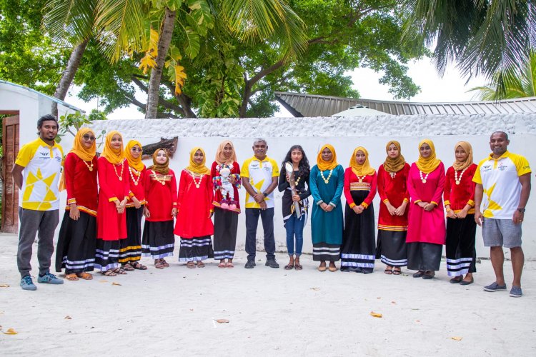 Haa Alifu Dhihdhoo gives a warm welcome to MOC/CGA Maldives team