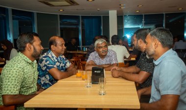 President of Maldives Olympic Committee  hosts a taraweeh dinner