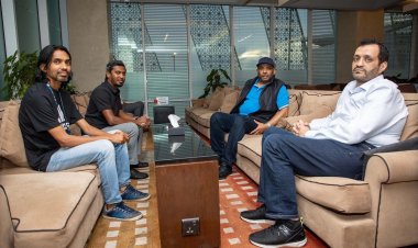 Maldives Olympic Committee’s (MOC) management met with the Asian Table Tennis Union (ATTU) President