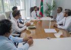 Maldives Olympic Committee meets the newly appointed Minister of Sports, Fitness and Recreation, Honorable Abdulla Rafiu