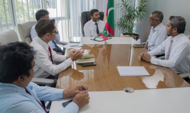 Maldives Olympic Committee meets the newly appointed Minister of Sports, Fitness and Recreation, Honorable Abdulla Rafiu