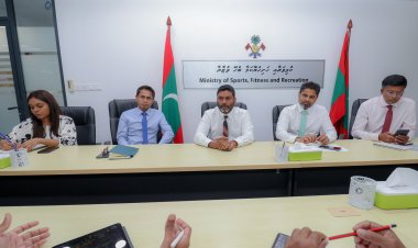 MOC meets with the Minister of Sports Fitness and Recreation, Honorable Abdulla Rafiu
