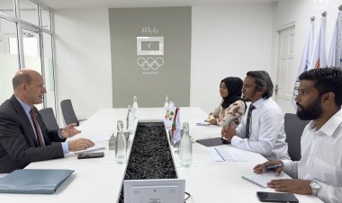 Meeting with Ambassador of France Mr. Jean-Francoise PACTET in the Maldives regarding Paris Olympic Games.