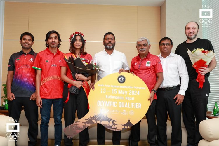 Fathimath Dheema Ali, Maldives' First-Ever Olympic Qualifier, Returns Home