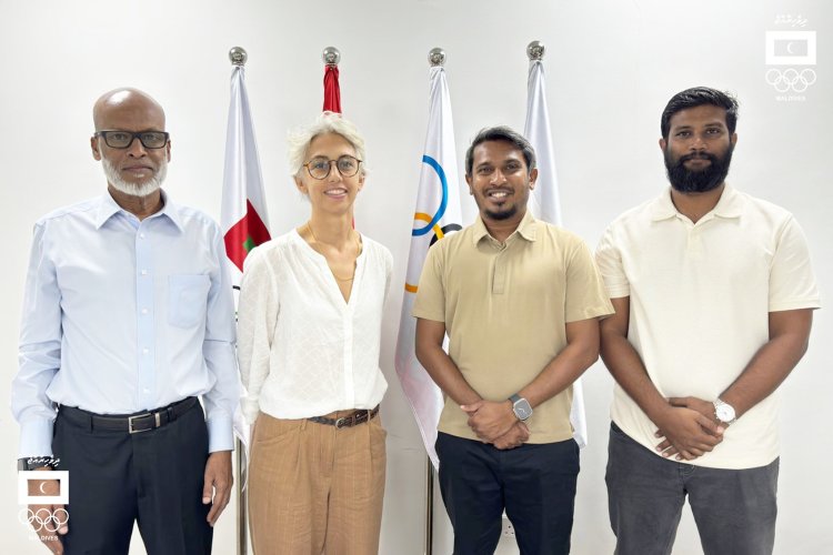 Productive Dialogue Between Maldives Olympic Committee and French Embassy Ensures Support for Paris 2024