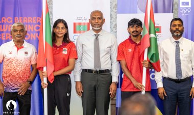 Maldives Honors Flag Bearers for Paris 2024 Olympics at Special Ceremony