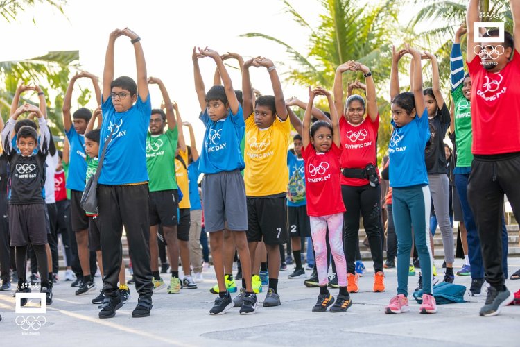 Maldives Olympic Committee Celebrates Olympic Day