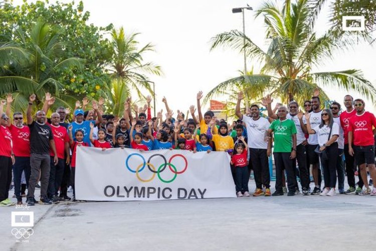 Maldives Olympic Committee Celebrates Olympic Day