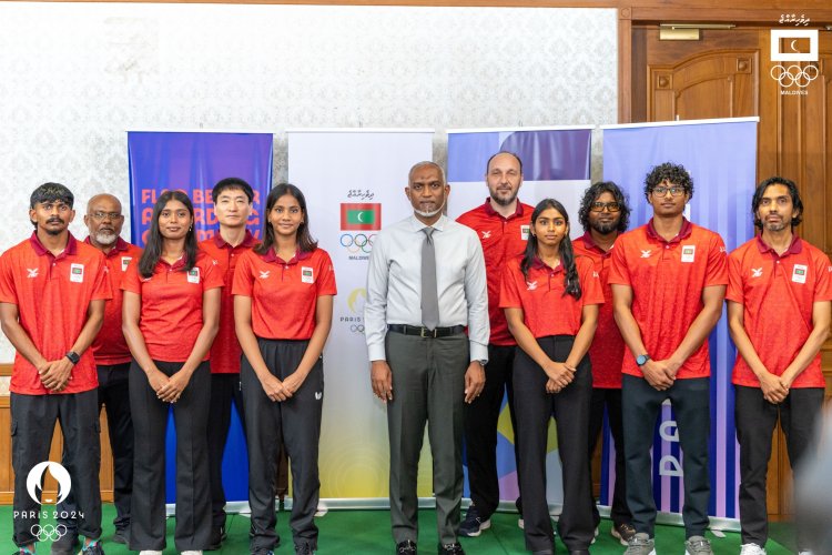 Maldives Honors Flag Bearers for Paris 2024 Olympics at Special Ceremony