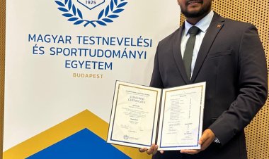 Basketball Coach Moosa Ali Completes International Coaching Course in Hungary