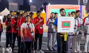 Team Maldives Participates in 3rd Asian Youth Games 2025 Welcome Ceremony
