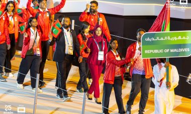 Team Maldives Takes Part in Opening Ceremony of the 6th Islamic Solidarity Games