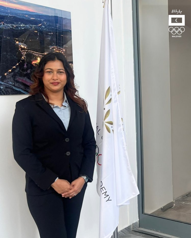 Aishath Sajina Represents Maldives at International Olympic Academy’s 65th Youth Session