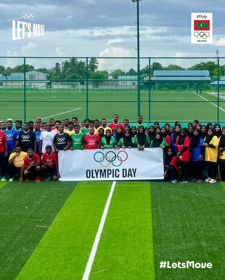 Olympic Day 2025: Maldives Olympic Committee Celebrates in Faafu Nilandhoo, Expanding Sporting Opportunities Across the Atolls