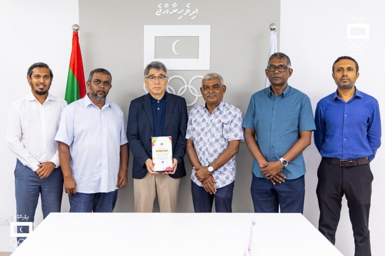 MOC President Hosts Special Lunch Honoring Coach of Maldives’ First Olympic Team
