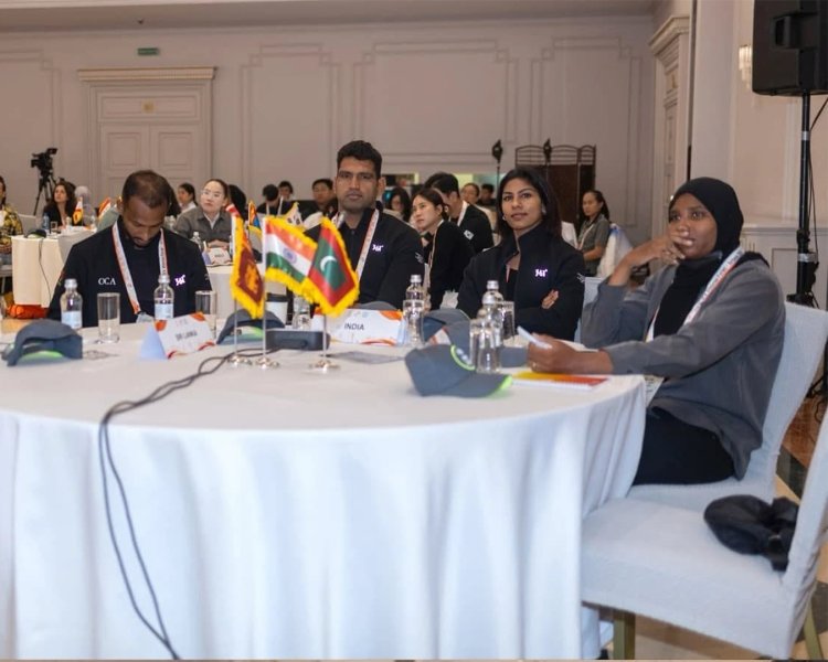 Maldivian Athletes’ Voice Represented at OCA’s 6th Athletes’ Forum in Astana