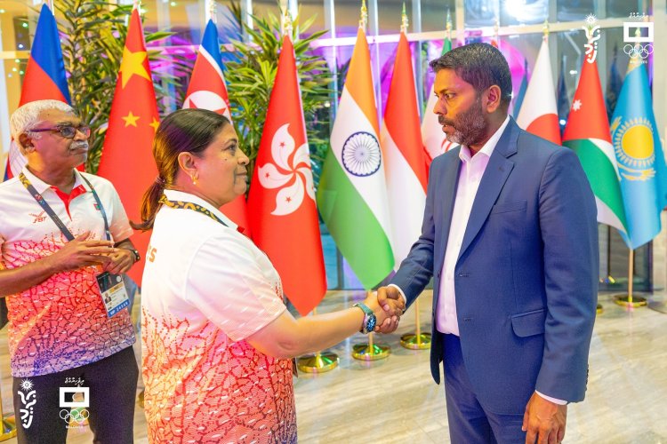 Minister of Sports Engages with MOC Leadership at Asian Youth Games 2025