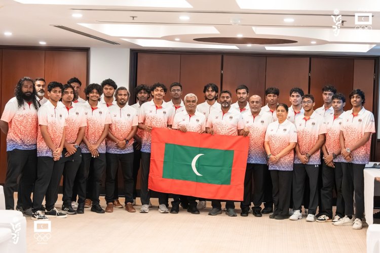 Team Maldives Flag Bearers Announced for 3rd Asian Youth Games 2025