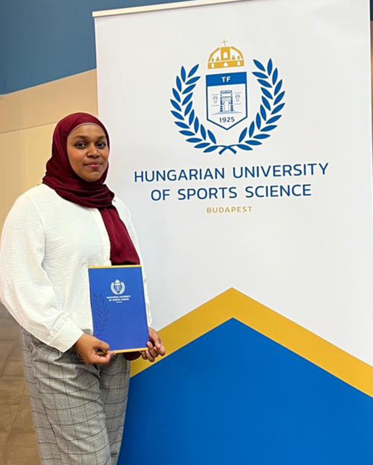 Aishath Mauva from table tennis Completes International Coaching Course in Hungary