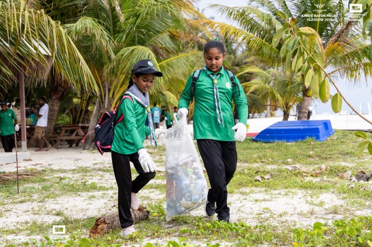 King’s Baton Relay 2026 Launches in the Maldives with a Celebratory Unveiling and Community Beach Clean-Up in Vaavu Fulidhoo