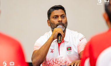 Asian Beach Games 2026: Minister Rafiu Meets Maldives Contingent in Sanya