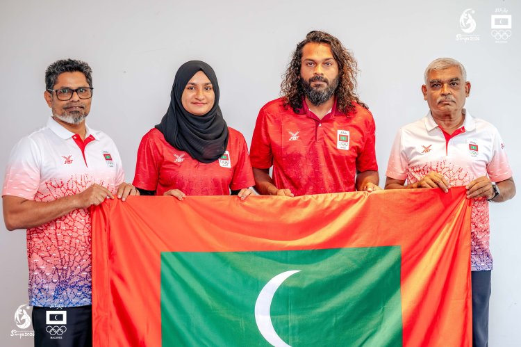 Maldives Flag to be Carried by Ahnaa and Shamnooz at the Opening Ceremony of the Asian Beach Games 2026