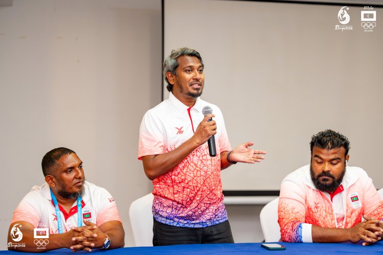 Asian Beach Games 2026: Minister Rafiu Meets Maldives Contingent in Sanya