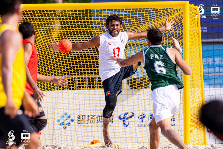 Asian Beach Games 2026: Strong Performance Against Pakistan Boosts Confidence for Maldives Beach Handball Team