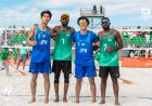 Maldives Test Hosts Japan in Men’s Beach Volleyball