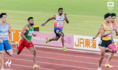 Maldives Open Athletics Competition in Men’s 100m
