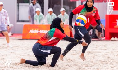 Maldives Women Conclude Beach Volleyball Competition with Straight-Set Victory