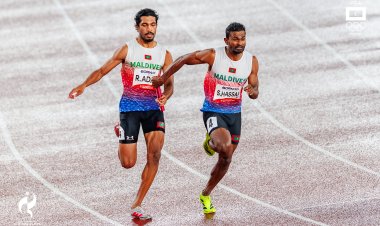 Maldives Record Fastest Men’s 4 × 100-Metre Relay Time Since 2019