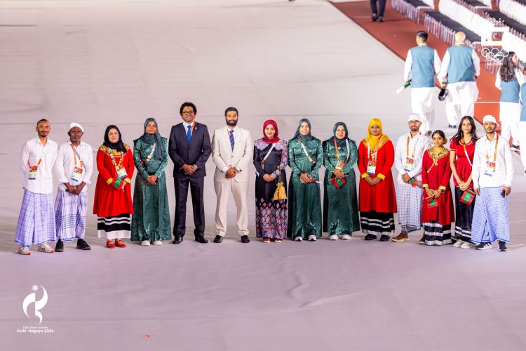 Team Maldives Participates in the Opening Ceremony of Aichi-Nagoya 2026