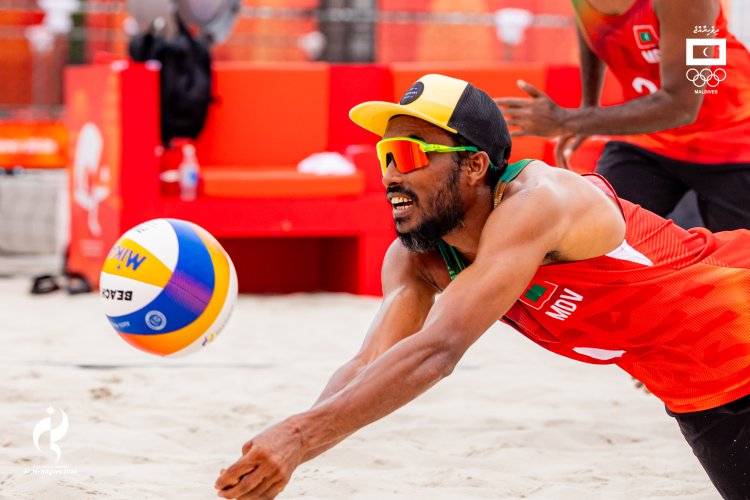 Sajid and Naseem Take on Iran in Asian Games Beach Volleyball