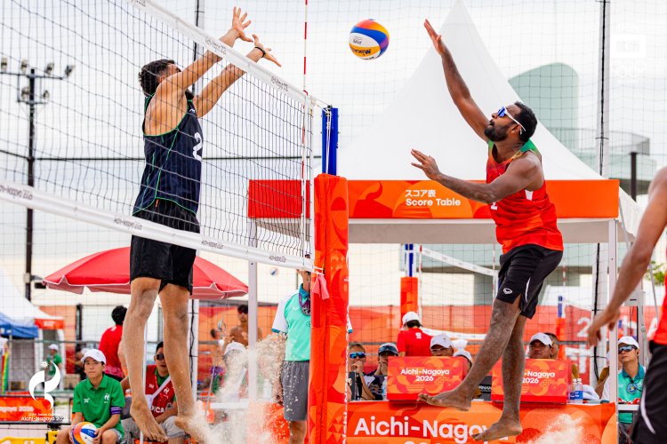 Sajid and Naseem Take on Iran in Asian Games Beach Volleyball