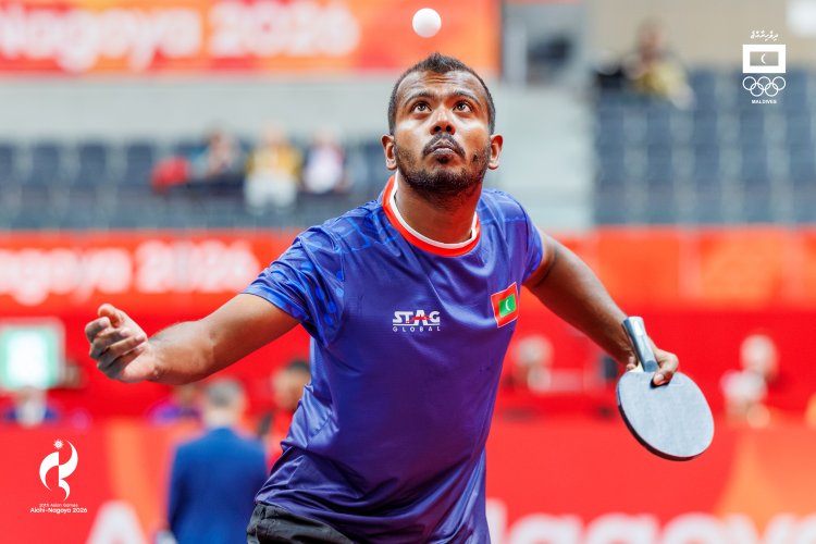 Maldives Complete Men’s Table Tennis Team Stage at Aichi–Nagoya 2026