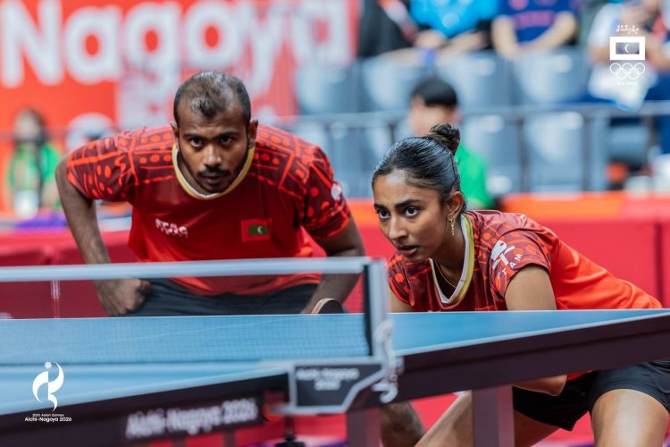 Maldives Conclude Historic Mixed Doubles Run in Round of 16