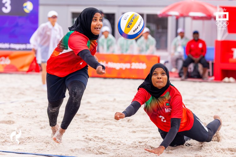 Maldives Women Conclude Beach Volleyball Competition with Straight-Set Victory