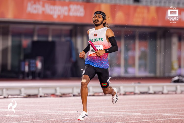 Maldives Record Fastest Men’s 4 × 100-Metre Relay Time Since 2019